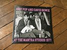 IGGY POP & DAVID BOWIE At the mantra studios 77 LP Live Chicago 77