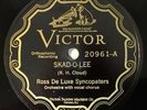 ROSS DE LUXE SYNCOPATORS VICTOR Skid-O-Lee BEAUTIFUL COPY