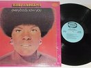 LP -  RUBY ANDREWS - EVERYBODY SAW YOU - ZODIAC ZS 1001 STEREO  (partial shrink)
