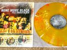 None More Black File Under Black Orange Marbled LP VINYL NEW Fat Wreck NOFX