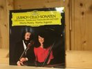 Signed by MARTHA ARGERICH & MISCHA MAISKY Bach Cello Sonatas ORIG DGG LP MINT