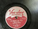 78 RPM -  Elmore James VEE JAY 259 It Hurts Me Too / Contribution To Jazz  V+