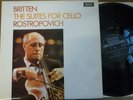 ROSTROPOVICH / BRITTEN the suites for cello  / DECCA SXL 6393
