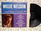 WILLIE NELSON 1ST, AND THEN I WROTE, LIBERTY LST-7239, VG+, super nice