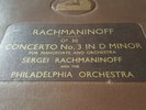 RACHMANINOFF CONCERTO NO3 IN D MINOR PHILADELPHIA ORCH EUGENE ORMANDY DB8816-20