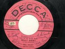 Rare Bill Haley And His Comets Autographed Signed 45 RPM Promo Decca Record