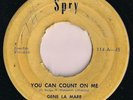 GENE LA MARR & His Blue Flames - YOU CAN COUNT ON ME - RARE 1958 ROCKABILLY 45