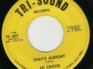 Northern Soul   Ed Crook   That's Alright   Tri-Sound