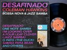 COLEMAN HAWKINS Desafinado Bossa Nova & Jazz Samba LP IMPULSE  AS-28 US 1963 RVG