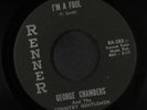 GEORGE CHAMBERS & COUNTRY GENTLEMEN: I'm A Fool / Walk Another Mile 45 (Texas,