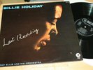 Billie Holiday - Last Recording - Top MGM Records France Big Band Jazz Vinyl LP
