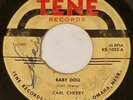 CARL CHERRY BABY DOLL/THE ITCH TENE 1023 OMAHA, NE. RARE ROCKABILLY 1959