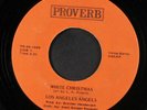 LOS ANGELES ANGELS: White Christmas / Silent Night 45 (the best Gospel Christm