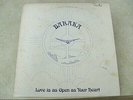 Ultra RARE Vinyl LP 1976 Funk Soul BARAKA Love is as Open as Your Heart EX CLEAN