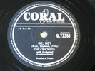 Buddy Holly 78 The Crickets Oh Boy / Not Fade Away 1957 Coral import 78 from uk