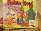 Disney ROBIN HOOD STORY & SONGS CHILDREN'S 1973 DISNEY LP RECORD w/PICTURE PAGES