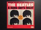 BEATLES A HARD DAY'S NIGHT MONO LP WITH RARE LABEL AND RARE HYPE STICKER
