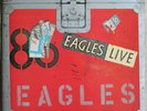 EAGLES Live DOUBLE LP with POSTER 1980 Exc Condi Made in England STREWBERRY