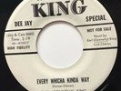 RARE R&B 45 Earl Connelly King PROMO Every Whicha Kinda Way