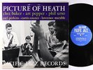 Chet Baker/Art Pepper/Phil Urso - Picture Of Heath LP - Pacific Jazz Mono DG VG+