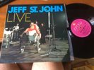 JEFF ST JOHN LIVE VINYL LP RECORD 12