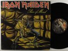 IRON MAIDEN Piece Of Mind CAPITOL LP VG+