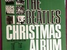 THE BEATLES CHRISTMAS ALBUM GREEN MARBLED VINYL + PROMO PIC