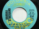Pop Promo Nm  45 Barbra Streisand - On A Clear Day (You Can See Forever) / On A