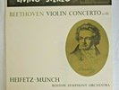 BEETHOVEN: VIOLIN CONCERTO in D; Red Seal LSC-1992; Heifetz - Munch; Sealed