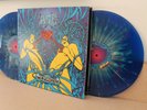 ASG Win us over 2 vinyl blue splatter vinyl LP gatefold cover + inner page