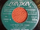 CATERINA VALENTE-CHILE ORIGINAL SINGLE 45 RPM 7
