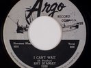 RAY STANLEY: I Can’t Wait ’57 ARGO Rockabilly Rare w/ Eddie Cochran 45 Hear