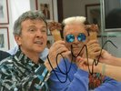 Foto Autografo Cristiano Malgioglio Signed Gelato al cioccolato Pupo Music
