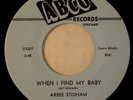 ABCO 107 Arbee Stidham Orig RARE BLUES 45 Near Mint When I Find My Baby
