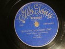 40'S BLUES JOE WILLIAMS MELVIN MOORE Blues That You Can't Lose GLO TONE 100 E+