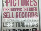 Chumbawamba Pictures Of Starving Children Sell Records LP Prop 1 France