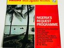 PHILIPS WEST AFRICAN 10INCH LP NIGERIA'S REQUEST PROGRAMME AFRO GROOVE HIGHLIFE