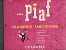 1949-50 EDITH PILAF ALBUM OF FOUR 78 RPM CLEAN RECORDS WITH  LA VIE EN ROSE.
