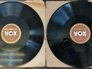 2x 78rpm SHURA CHERKASSKY Vox Records Rare 16025 16026 Fairy Tale Music Box
