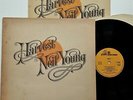 Neil Young - Harvest LP 1972 1st UK Press Textured G/Fold Insert + Inner A1B/B2