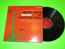MILES DAVIS AT CARNEGIE HALL LP STEREO 6 EYE VG+