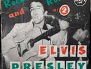 FRENCH EP ELVIS PRESLEY RCA 75 320 n°2 ROCK AND ROLL BLUE SUEDE SHOES