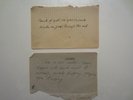 The Doors Jim Morrison handschriftlich 2x