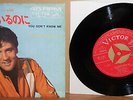 Elvis Presley You Don't Know Me rare Japan Victor red label promo 45 SS-1877