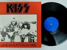 Kiss, Live In Australia 1980 vinyl LP Recorded Live Innersanctum; blue label