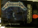 METALLICA Ride The Lightning ** US issue 198? Elektra Red/Black labels w/ inner