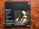 BACH Suiten für Violoncello allein * MAURICE GENDRON * PHILIPS A 02397/99 L
