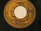 Rare 45 Louisiana Soul Funk - Warren Lee - Mama Said We Cant Get Married - Deesu