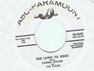 CORNEL GUNTER & THE FLAIRS-SHE LOVES TO ROCK/IN SELF DEFENSE-US ABC DEMO
