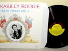 ROCKABILLY BOOGIE-RARE ITEMS Vol 1 LP 1950s Comp ARLIE DUFF/RENAUD VELUZAT NM-